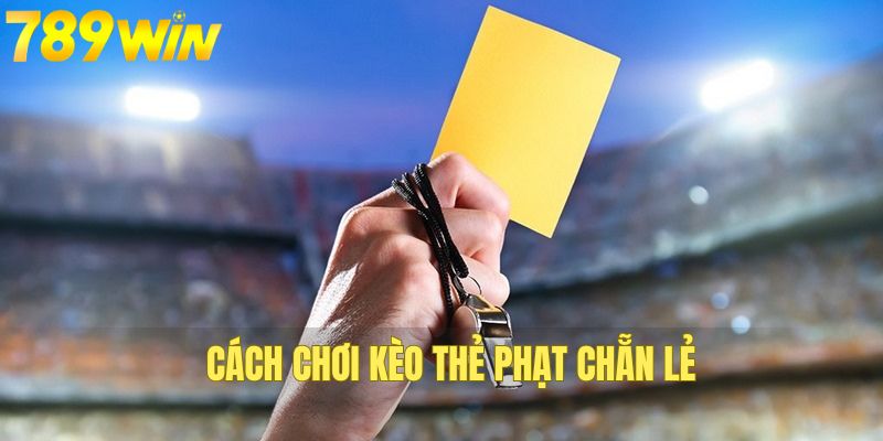 Kèo thẻ phạt dạng chẵn lẻ hấp dẫn