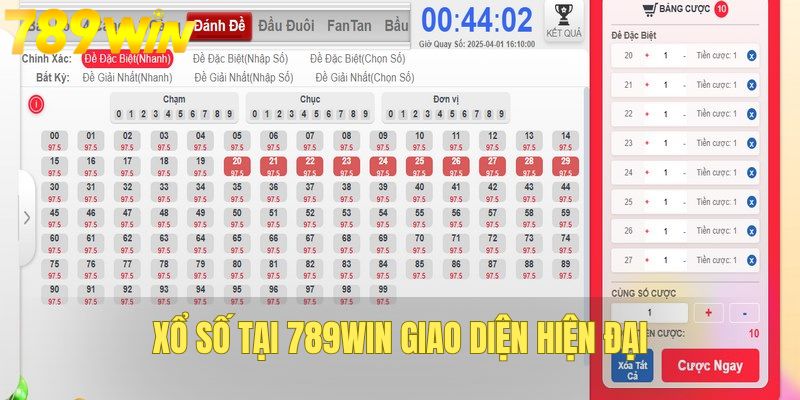 Giao diện ghi sản phẩm tại trang hiện đại